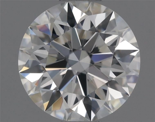 0.43 carat F-IF Excellent cut Natūralus Round Deimantas (1)