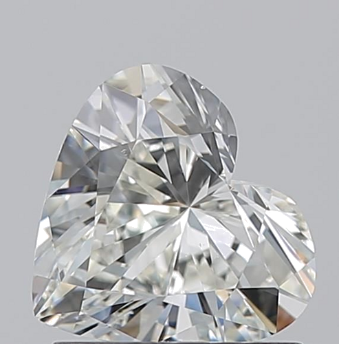 1.01 carat J-VS1 Natūralus Heart Deimantas (1)