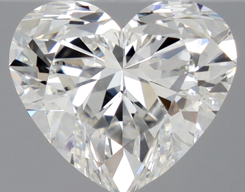 1.05 carat G-VVS2 Natūralus Heart Deimantas (1)