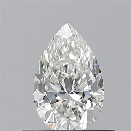 0.52 carat H-VVS1 Natūralus Pear Deimantas (1)
