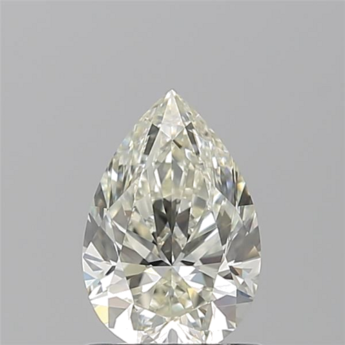 0.91 carat K-VVS2 Natūralus Pear Deimantas (1)