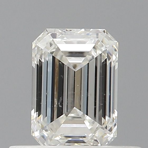0.51 carat H-SI1 Natūralus Emerald Deimantas (1)
