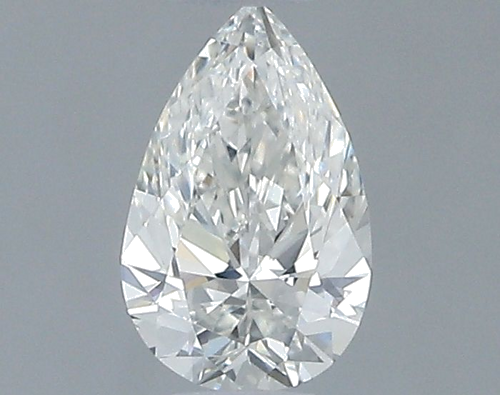 0.3 carat H-SI1 Natūralus Pear Deimantas (1)