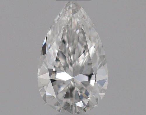 0.38 carat E-IF Natūralus Pear Deimantas (1)
