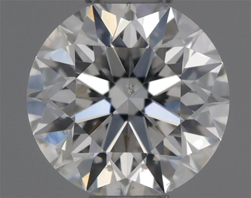 0.41 carat F-SI2 Very Good cut Natūralus Round Deimantas (1)