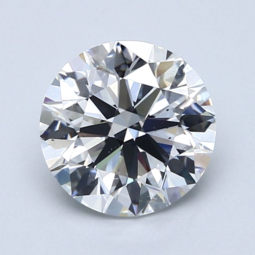 2.61 carat E-SI1 Excellent cut Natūralus Round Deimantas (1)