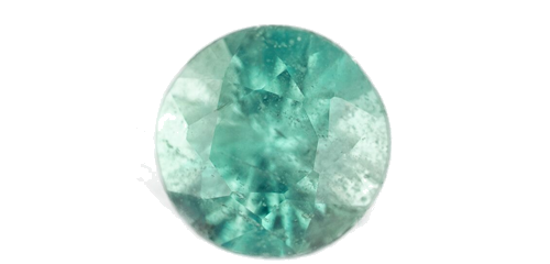 0.32 carat GREEN Round Smaragdas (1)