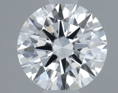 0.34 carat F-VVS2 Excellent cut Natūralus Round Deimantas (1)
