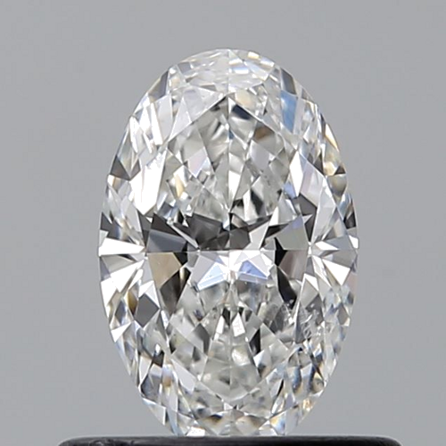 0.52 carat F-SI2 Natūralus Oval Deimantas (1)