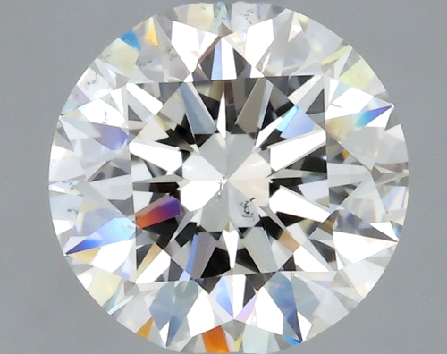 1.11 carat G-SI1 Excellent cut Natūralus Round Deimantas (1)