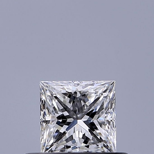 0.37 carat E-VVS1 Natūralus Princess Deimantas (1)