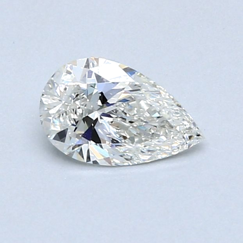 0.51 carat H-VS2 Natūralus Pear Deimantas (1)