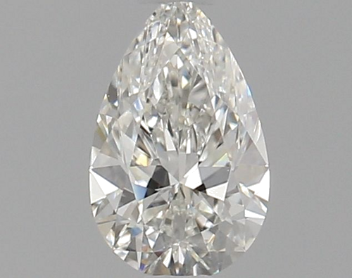 0.53 carat H-VVS1 Natūralus Pear Deimantas (1)