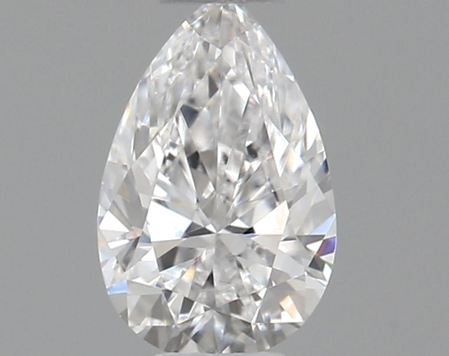 0.26 carat D-VVS1 Natūralus Pear Deimantas (1)
