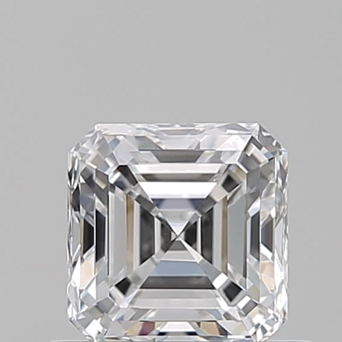 0.6 carat D-VVS2 Natūralus Asscher Deimantas (1)
