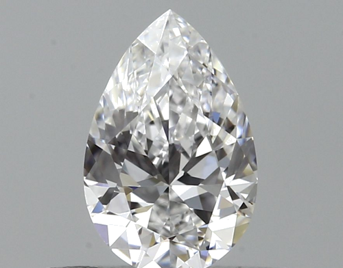 0.39 carat D-VS1 Natūralus Pear Deimantas (1)
