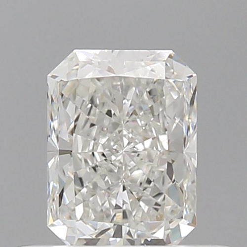 0.5 carat G-VVS2 Natūralus Radiant Deimantas (1)