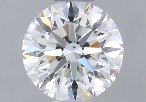 0.5 carat F-VS2 Excellent cut Natūralus Round Deimantas (1)