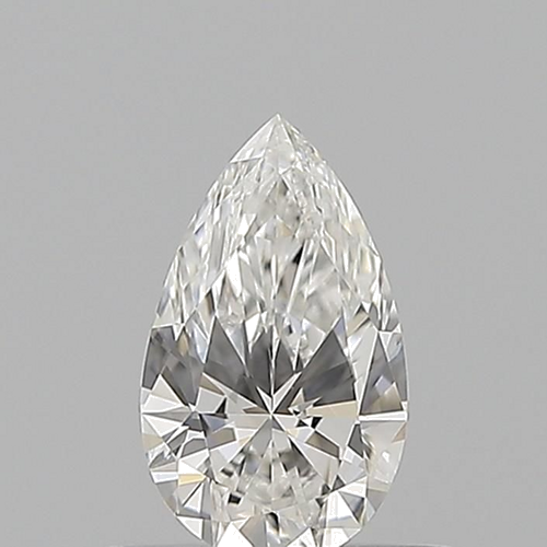 0.5 carat G-VS1 Natūralus Pear Deimantas (1)