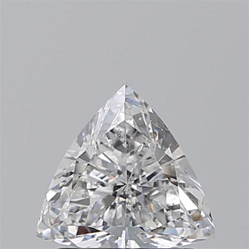 0.92 carat E-SI2 Natūralus Triangular Deimantas (1)