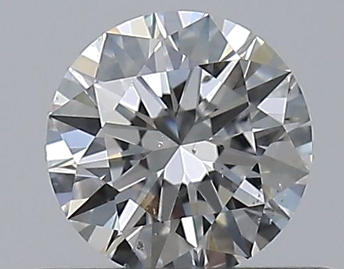 0.4 carat F-SI2 Excellent cut Natūralus Round Deimantas (1)