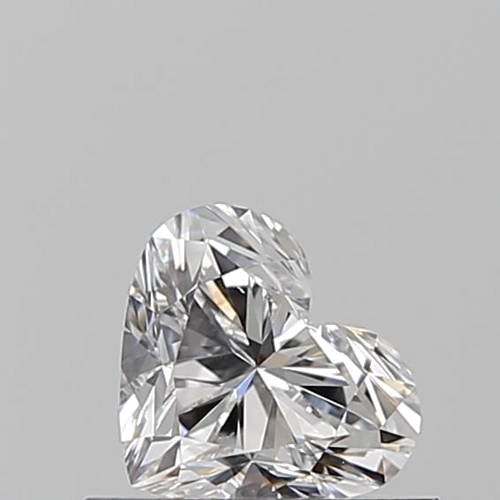 0.53 carat E-SI1 Natūralus Heart Deimantas (1)