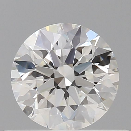 0.5 carat F-VVS2 Excellent cut Natūralus Round Deimantas (1)