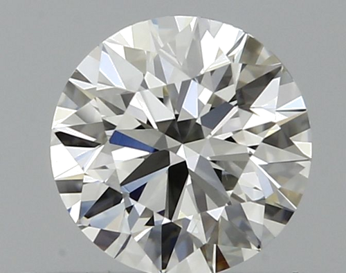 0.37 carat H-VVS1 Excellent cut Natūralus Round Deimantas (1)
