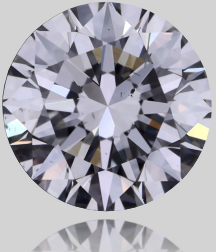 0.58 carat F-SI1 Excellent cut Natūralus Round Deimantas (1)