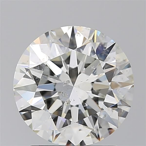 2.01 carat J-SI2 Excellent cut Natūralus Round Deimantas (1)