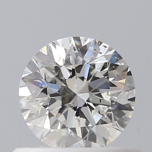 0.5 carat H-SI2 Excellent cut Natūralus Round Deimantas (1)