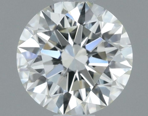 0.5 carat J-VVS2 Excellent cut Natūralus Round Deimantas (1)