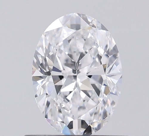 0.7 carat D-SI1 Natūralus Oval Deimantas (1)