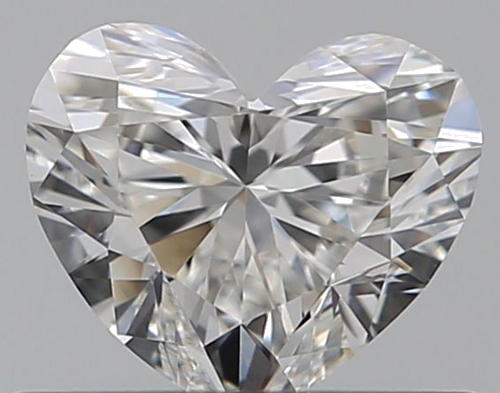 0.4 carat G-VVS1 Natūralus Heart Deimantas (1)