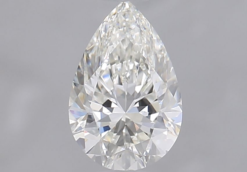 0.7 carat I-IF Natūralus Pear Deimantas (1)