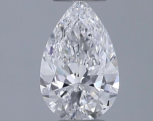 0.52 carat D-VS1 Natūralus Pear Deimantas (1)