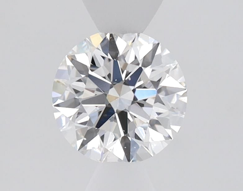 0.61 carat F-SI1 Excellent cut Natūralus Round Deimantas (1)