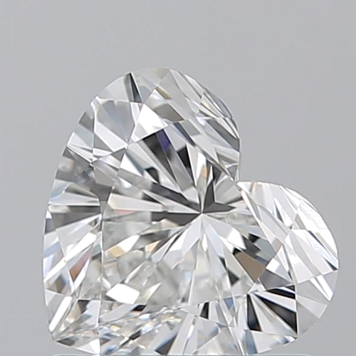 0.92 carat G-VVS1 Natūralus Heart Deimantas (1)