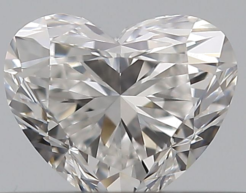 0.3 carat F-VVS2 Natūralus Heart Deimantas (1)