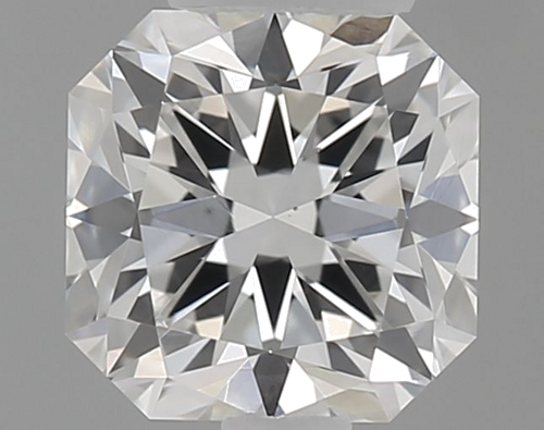 0.53 carat D-VS1 Natūralus Square Deimantas (1)