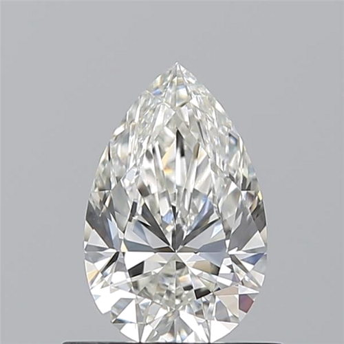 0.7 carat H-VS1 Natūralus Pear Deimantas (1)