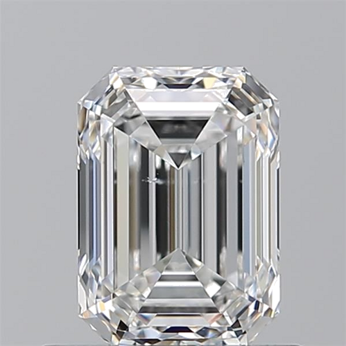 0.9 carat E-SI1 Natūralus Emerald Deimantas (1)