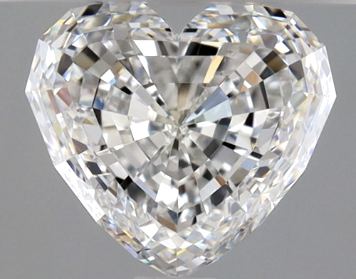 1.72 carat G-IF Natūralus Heart Deimantas (1)