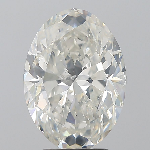 3.5 carat I-SI2 Natūralus Oval Deimantas (1)