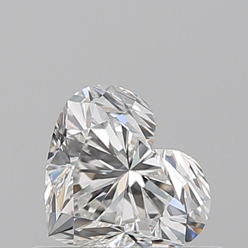 0.51 carat G-VVS1 Natūralus Heart Deimantas (1)