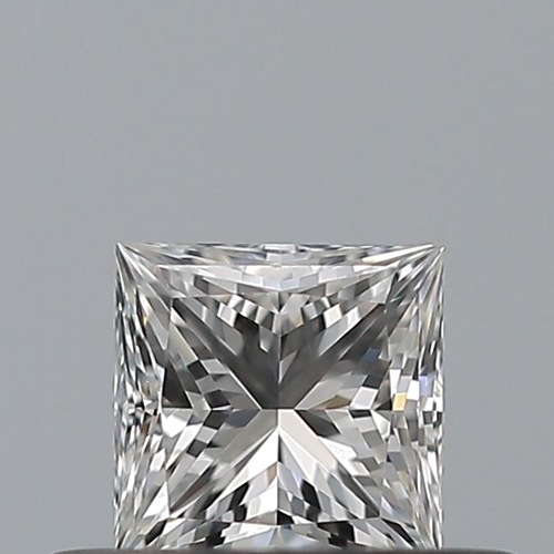 0.3 carat F-IF Natūralus Princess Deimantas (1)