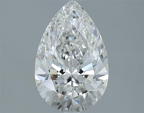 1.7 carat F-IF Natūralus Pear Deimantas (1)