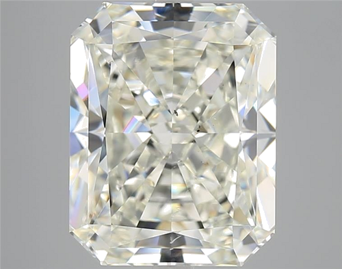 8.04 carat J-SI1 Natūralus Radiant Deimantas (1)