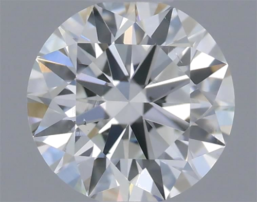 0.41 carat F-SI1 Excellent cut Natūralus Round Deimantas (1)