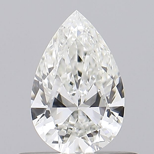 0.5 carat I-VS1 Natūralus Pear Deimantas (1)